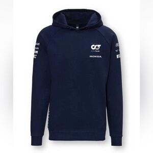 Scuderia Alpha Tauri Team Hooded
Sweatshirt 2023 size Medium Navy